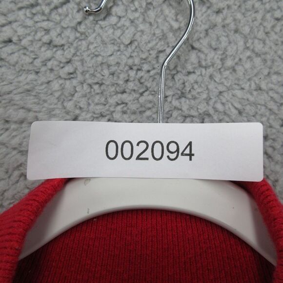 Silence + Noise Cropped 1/4 Zip Pullover Sweater Womens S Red Cozy - Picture 9 of 9